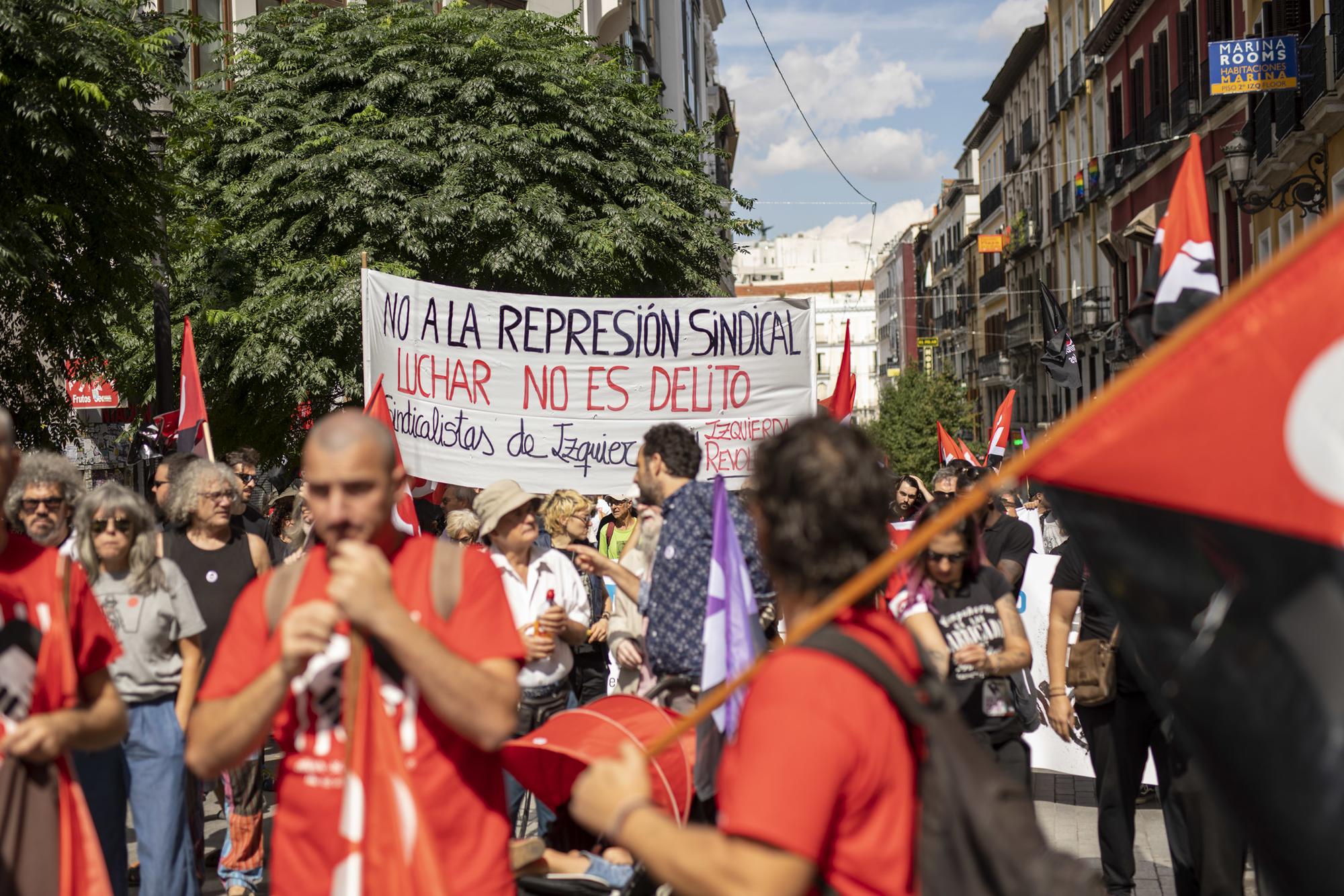 Manifestacion solidaridad La Suiza - 16